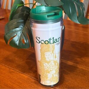 Starbucks Scotland Travel Mug with Green Lid